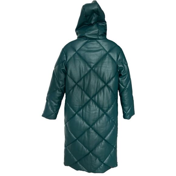 REBECCA MINKOFF Long Hooded Puffer Coat Size XS. - Picture 5 of 13